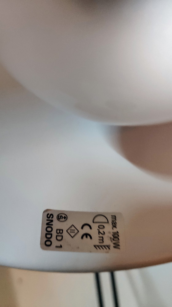 Image 1 of Hannes Wettstein, Large Table Lamp Snodo for Belux