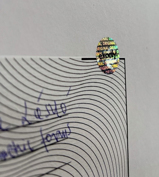 Image 1 of Lena László pour Studio Exactly, Relief lenticulaire/3D sur plaque d'aluminium avec laminage, « 210 formes géométriques », é