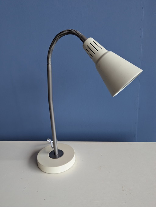 Vintage IKEA KVART lamp, white