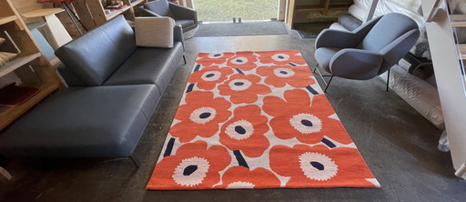 Brink and Campman carpet Unikko orange 