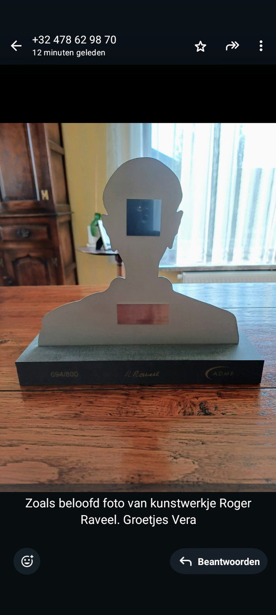 Image 1 of Een confrontatie Roger Raveel 