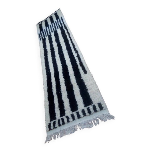 Woll-Läufer - handgewebter Berber-Stil aus Marokko - 300 x 78 cm