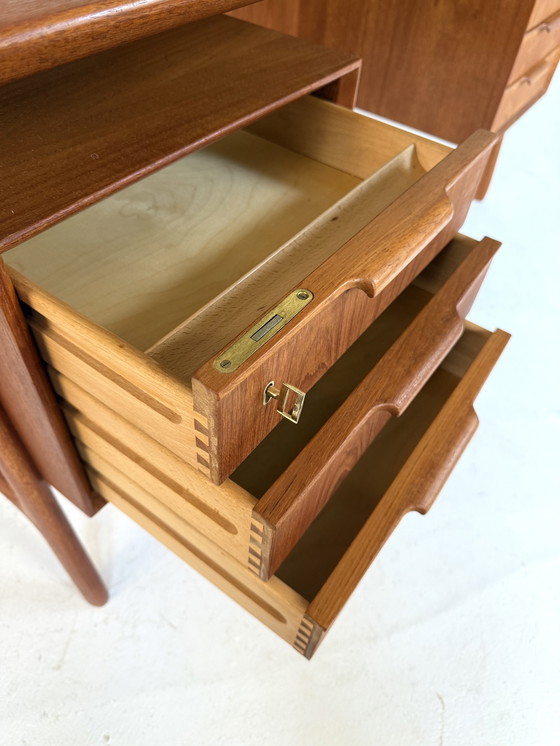 Image 1 of Scrivania vintage in teak, modello 75, Gunni Omann anni '60