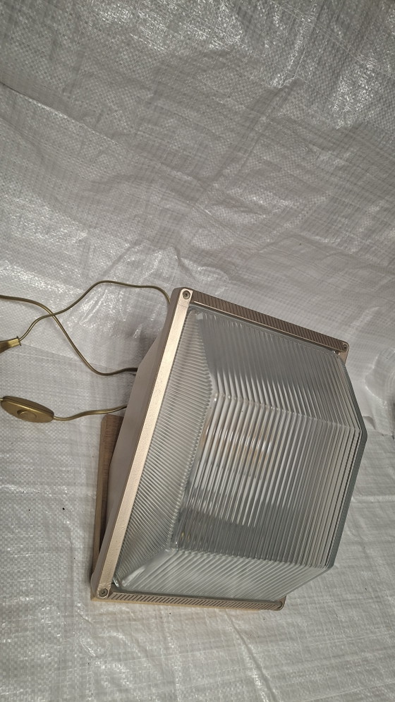 Refurbished Designer Lamp – Wall lights, Glass, Metal (photo 5 of 6)