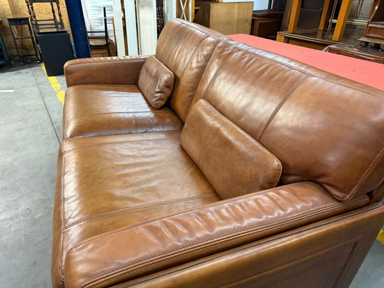 Image 1 of Divano Baxter Arcon – Design italiano – Pelle di bufalo – Cognac