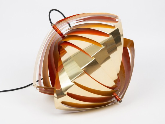 Image 1 of Lampe suspendue vintage danoise Konkylie par Louis Weisdorf, Lyfa, 1963