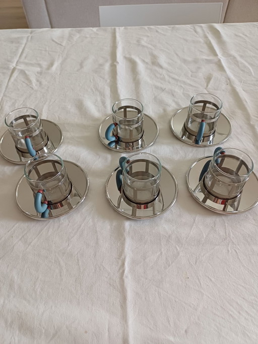 Tazas de espresso Alessi (diseño Michael Graves)
