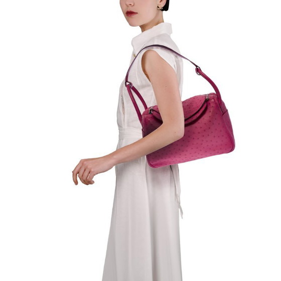 Image 1 of Lindy in exotisch roze leer