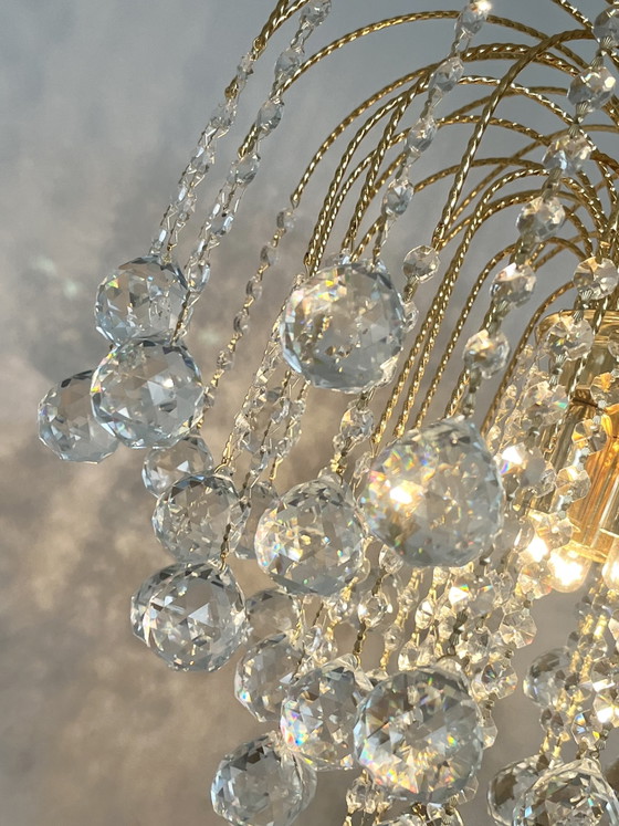 Image 1 of Lampadario vintage SWAROVSKI STRASS di taglia XL