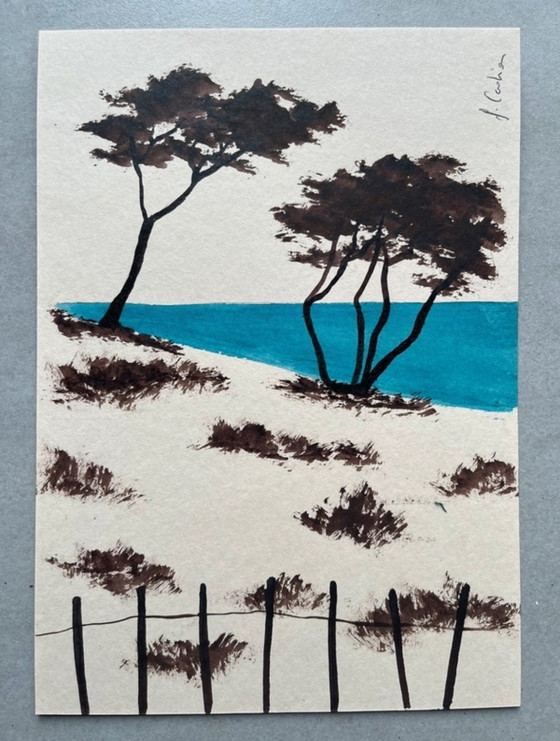 Image 1 of Artist's sketch 21x15cm
