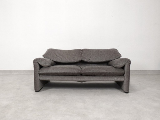 Cassina Maralunga 2 seater - bicolore gray