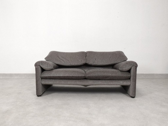 Image 1 of Cassina Maralunga 2 seater - bicolore gray