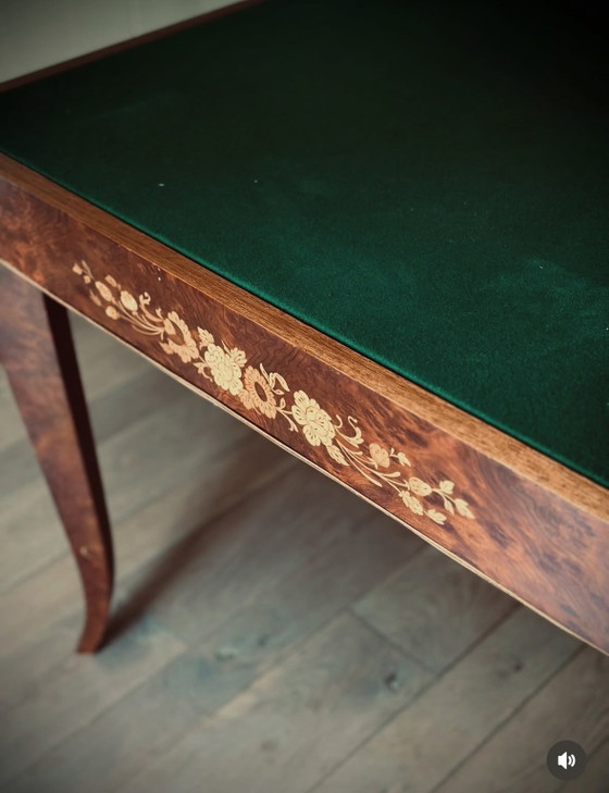 Italiaanse Sorrento Speeltafel Inclusief Roulette Klokje – Bijzettafels, Wood (photo 8 of 13)