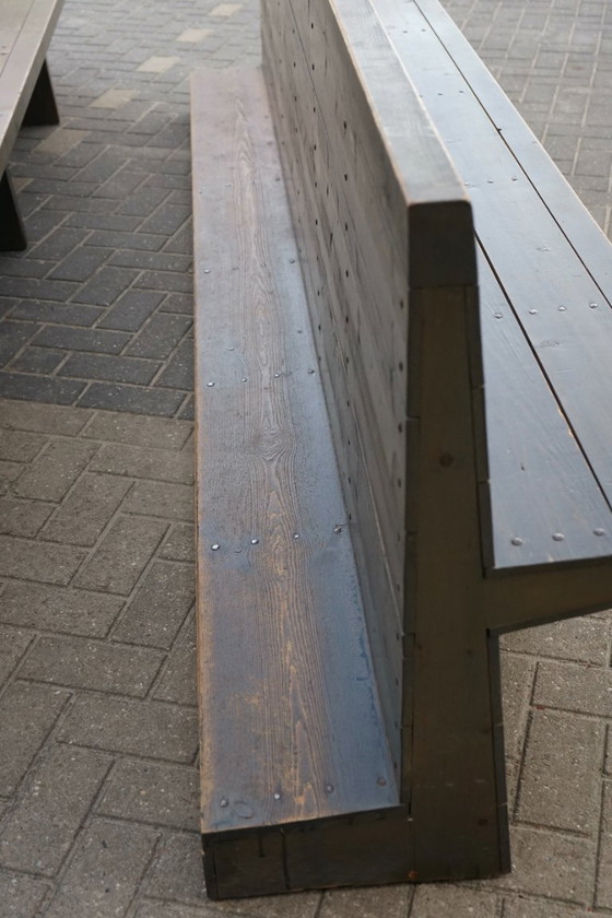 Image 1 of Large Church Pew by Dom Hans van der Laan, 1964