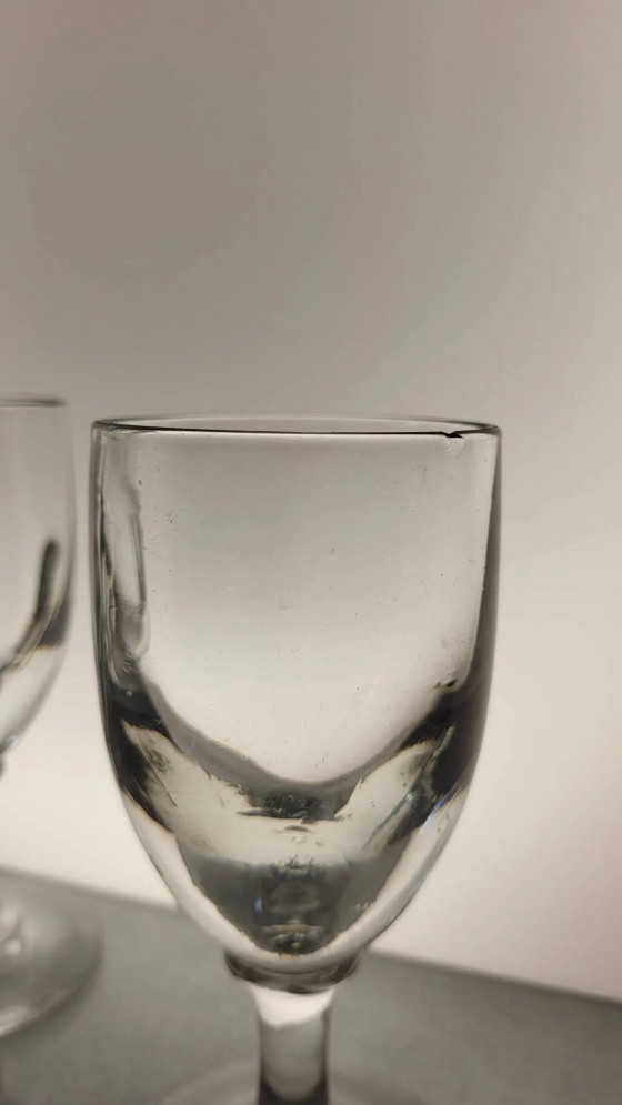 6 wine glasses Late 19th century – Glass & Decanter, Crystal (photo 4 of 5)