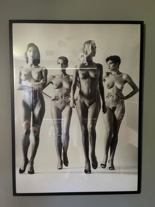 Helmut Newton foto in lijst