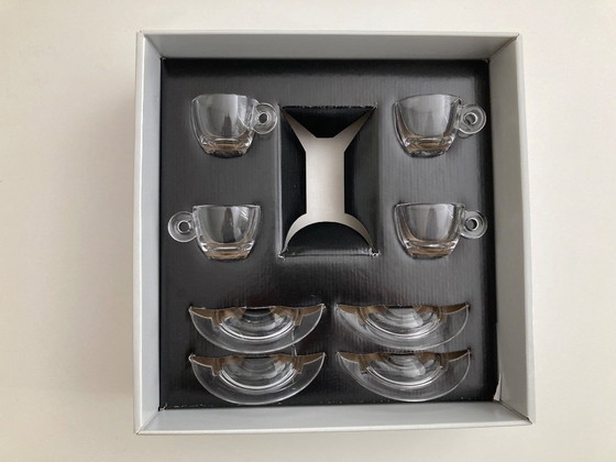 Image 1 of Taza y platillo Matteo Thun nude Colección de Arte Illy 2003 Caja de regalo original.