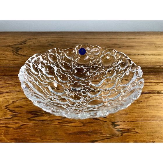 Image 1 of Vintage glass bowl by Per Lütken for Holmegaard, Denmark 1990