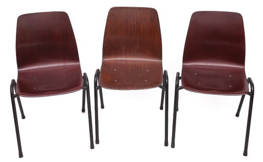 Set di 6 sedie Pagholz – eetkamerstoelen, Wood, Vintage (photo 2 of 12)