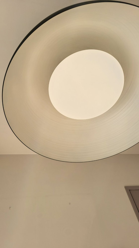 Image 1 of Lampada a sospensione di design DISEGNOLUCE ORBITA 90 cm nera