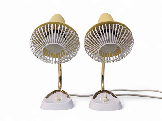 Image 1 of Paire de lampes de chevet / lampes de table, Robert Pfäffle, années 1950