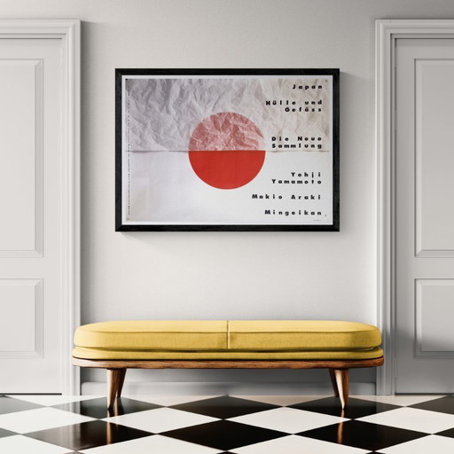 🧧 Japon – Hülle und Gefäß – 1992 – Affiche originale A0 de Mendel & Oberer | 118,9 × 84,1 cm | Allemagne