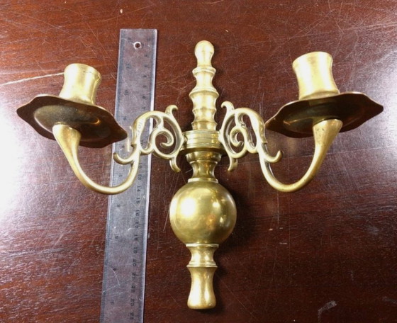 Applique murale en laiton antique – Objets déco, Brass (photo 4 of 7)