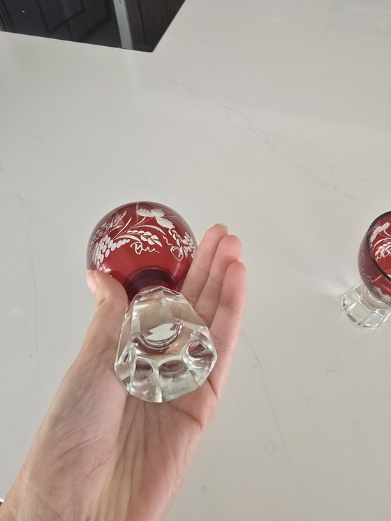 Image 1 of Antichi bicchieri boemi