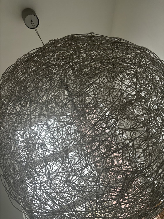 Image 1 of Original Fil de Fer hanging lamp Catellani and Smith 120 cm