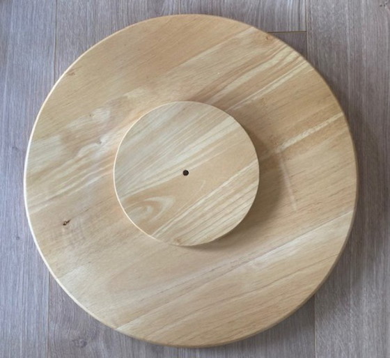 Dansk Design Jens H. Quistgaard Carrello Bar Vintage Rotondo in Legno Anni '70 – Carrelli bar, Wood (photo 4 of 9)