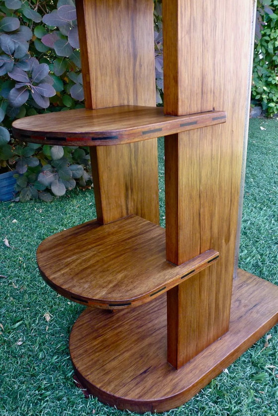 Image 1 of Table d'appoint Art-Déco moderniste dans le style de Michel Duffet.