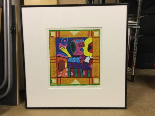 Serigrafia di Clemens Briels, XXl in perfette condizioni