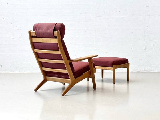 Image 1 of High armchair from the GE290 series by Hans J. Wegner for Getama
