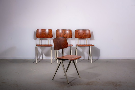 Image 1 of 4 sedie S16 di Galvanitas. Circa 1970.