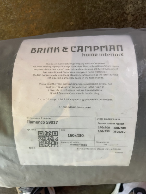 Image 1 of Brink en Campman Flamenco Teppich 170 x 230 cm NEU