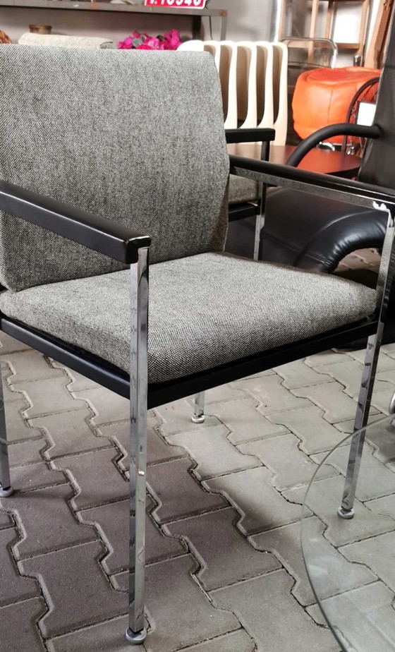 Image 1 of Stoll Giroflex Zweden fauteuil, 1950, paar