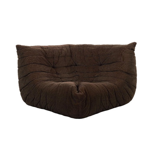 Canapé d'angle Togo, design français, années 1970, designer : Michel Ducaroy, fabricant : Ligne Roset