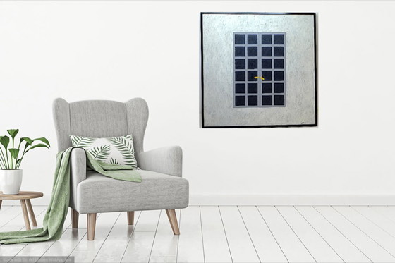 Image 1 of Olio su tela, firmato e datato 1970, di Pauli Vuorisalo, pittore finlandese