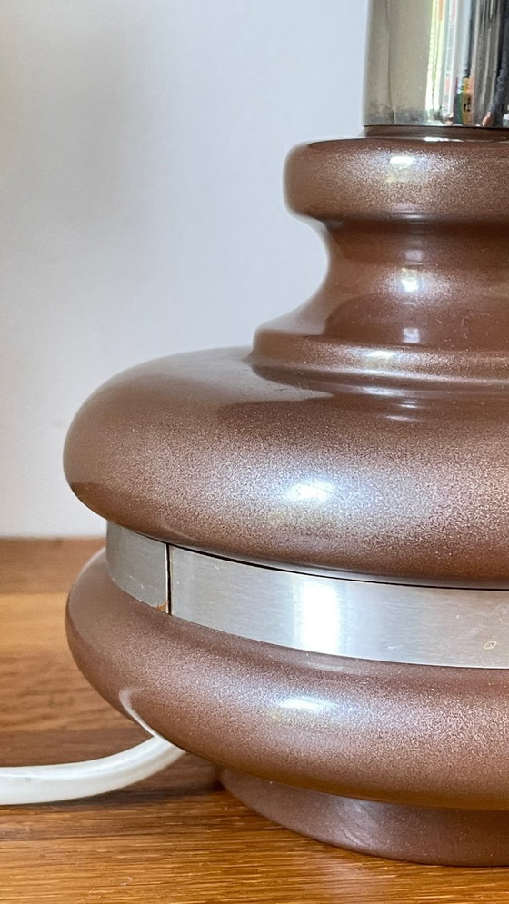 Image 1 of Lamp met rand, jaren 70