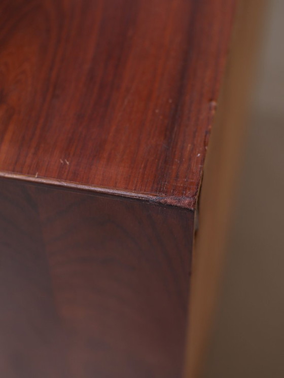 Image 1 of Cabinet with tambour doors HG Furniture rosewood Danish