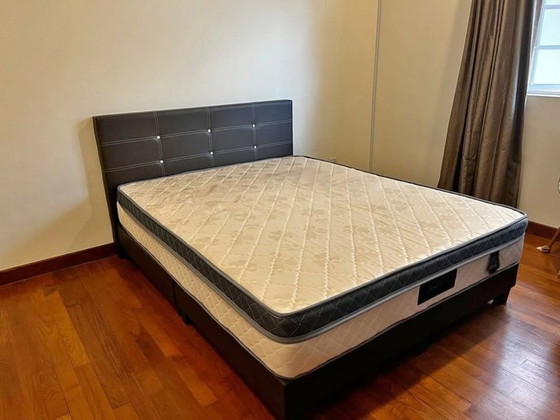 Image 1 of LETTO MATRIMONIALE CON MATERASSO