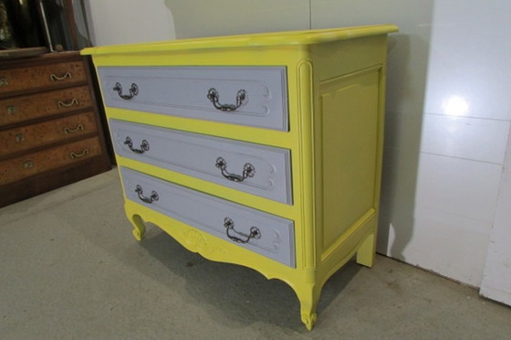 Image 1 of Antique chest of drawers, modernized and updated for today's tastes