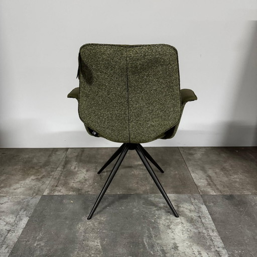 Moss Tripod set of 4 – Bert Plantagie, eetkamerstoelen, Plastic, Textile (photo 2 of 9)