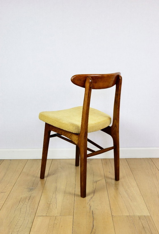 Image 1 of Sedie Hałas vintage gialle - set da 2