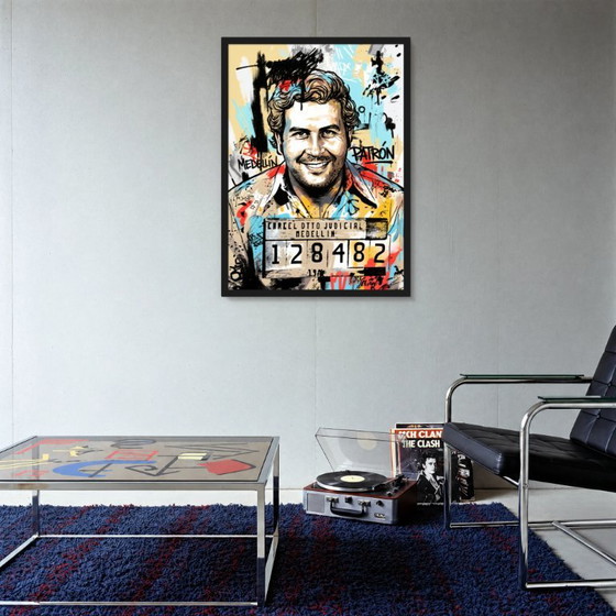 Stampa artistica Pablo Escobar in stile graffiti, Stampe artistiche, Carta, Multicolore, Graffiti & Street Art (foto 2 di 5)