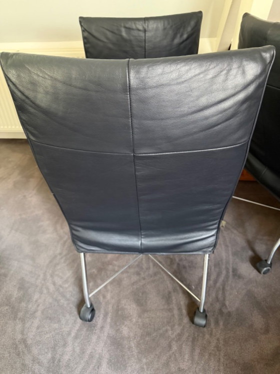 Image 1 of Montis Chaplin black dining chair 16 pieces