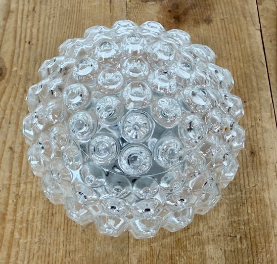 Plafonnier vintage en porcelaine blanche, années 1970 – Ceramic, Glass (photo 5 of 13)