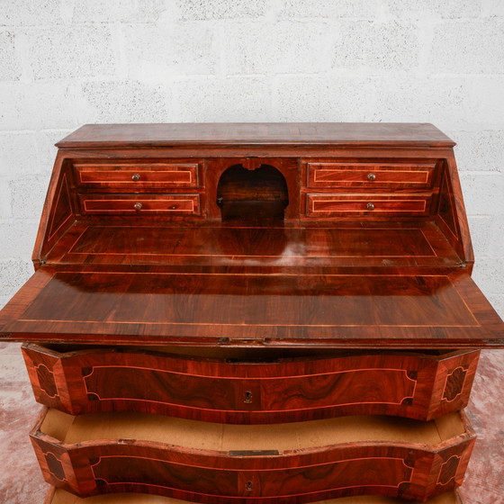 Early 19th Century Secretaire with Hidden Compartments – Desk, Wood, Klassiek (photo 13 of 26)
