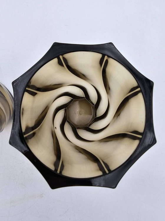 Paire de vases en verre fumé 50's – Glass (photo 4 of 5)