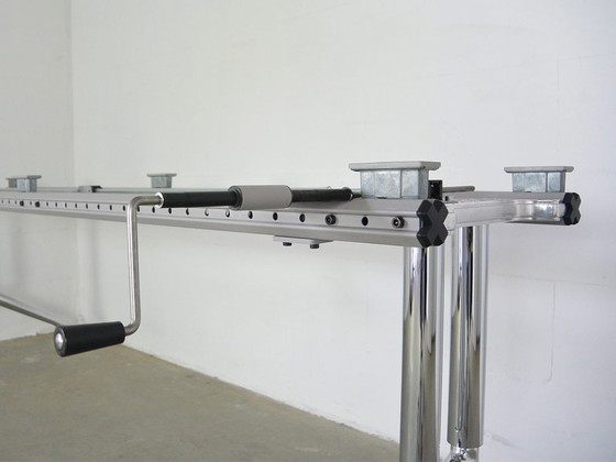 Vitra Ad Hoc desk base designed by Antonio Citterio – Dining tables, Chrome, Aluminium (photo 5 of 8)